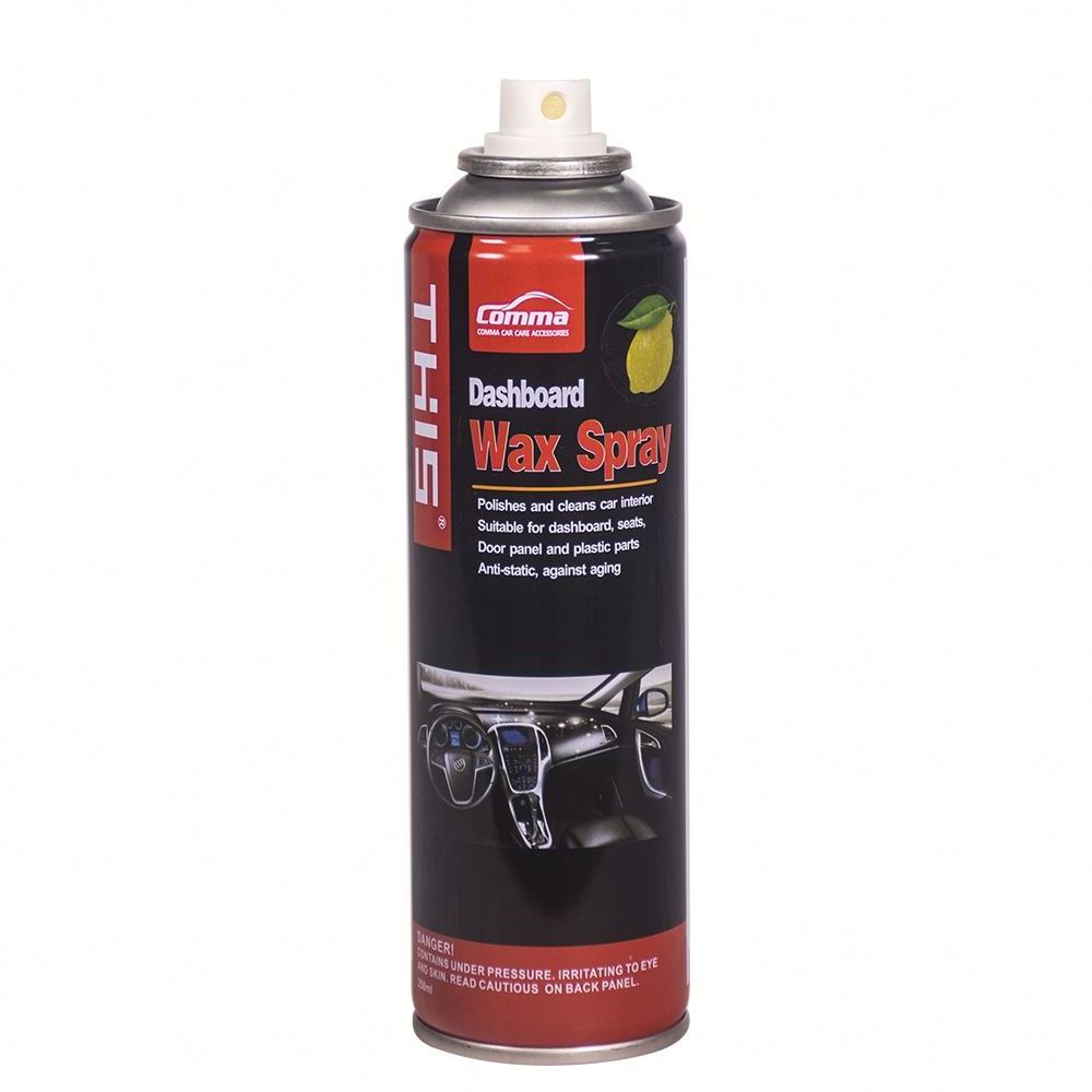 In Stock Free Sample car care silicone dashboard and leather polish cleaner wax spray