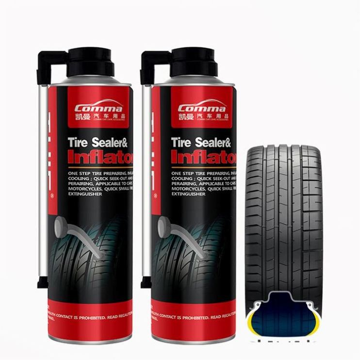 Private Label China Automatic tire repair material liquid rubber all tubeless sealer and inflator tyre sealant liquid