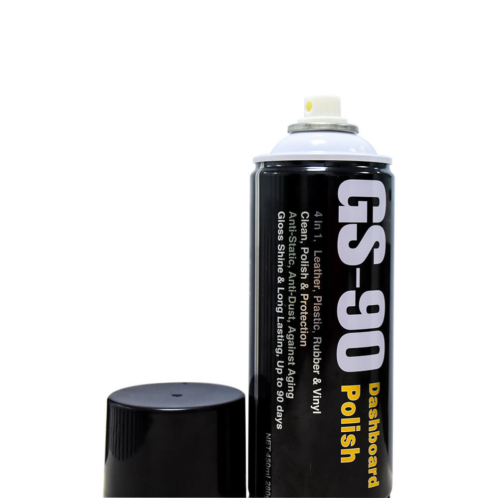 Private label car accessories aerosol silicone spray on leather spray paint for car care china dashboard polish car wax