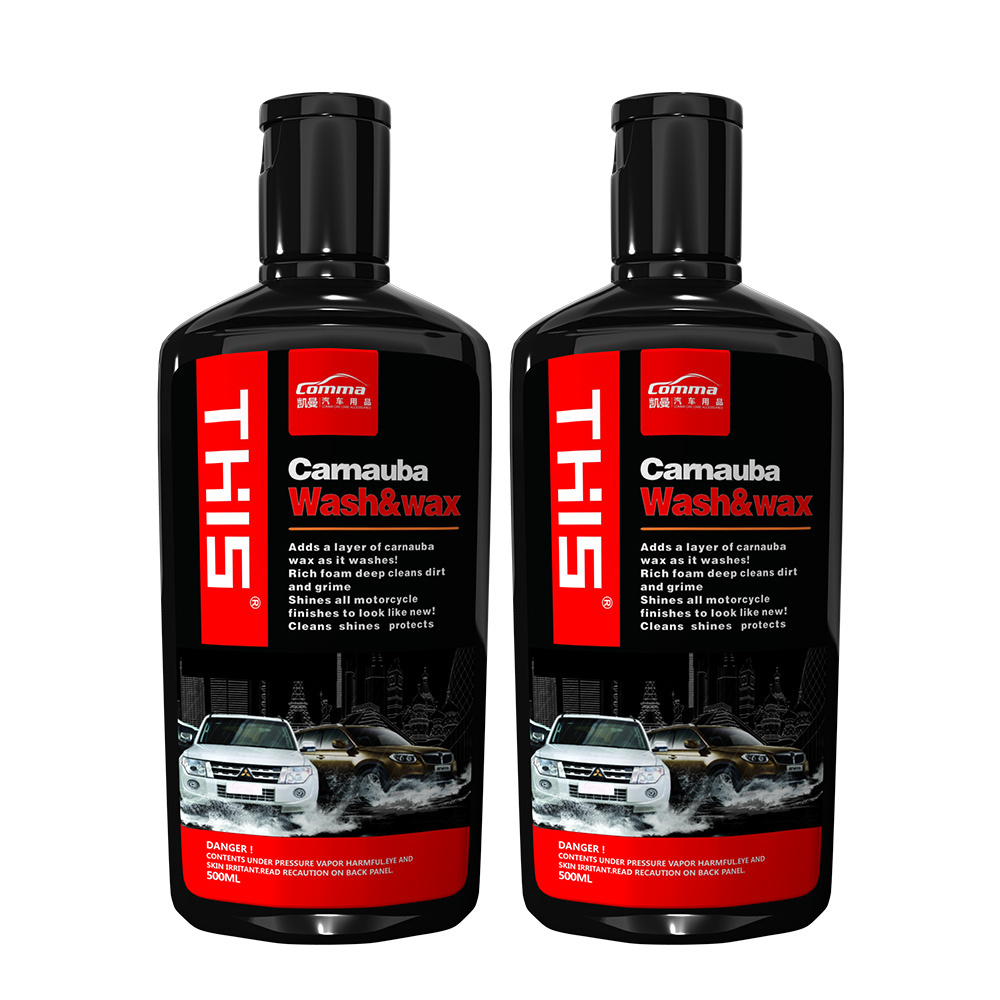 Professional car wax waterless car wash formula Quick completely waterless car wash easy spray and formula