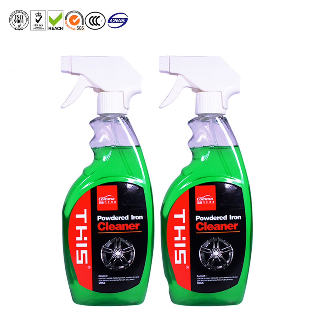 China car wash supplies wholesale car cleaning kit alloy wheel paint surface cleaner iron remover detailing car