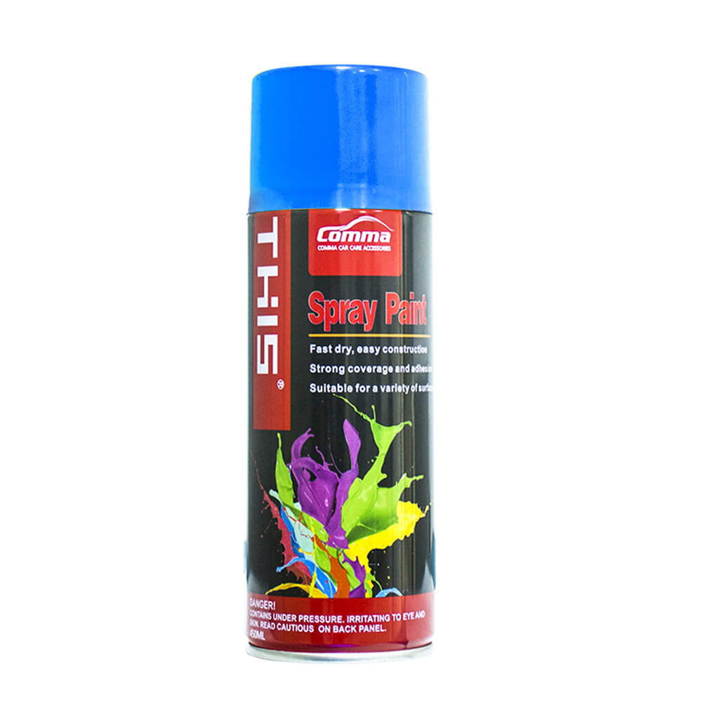 COMMA OEM/ODM hot sale propenoic acid Pintura En Color epoxy automotive green Aerosol fabric spray paint