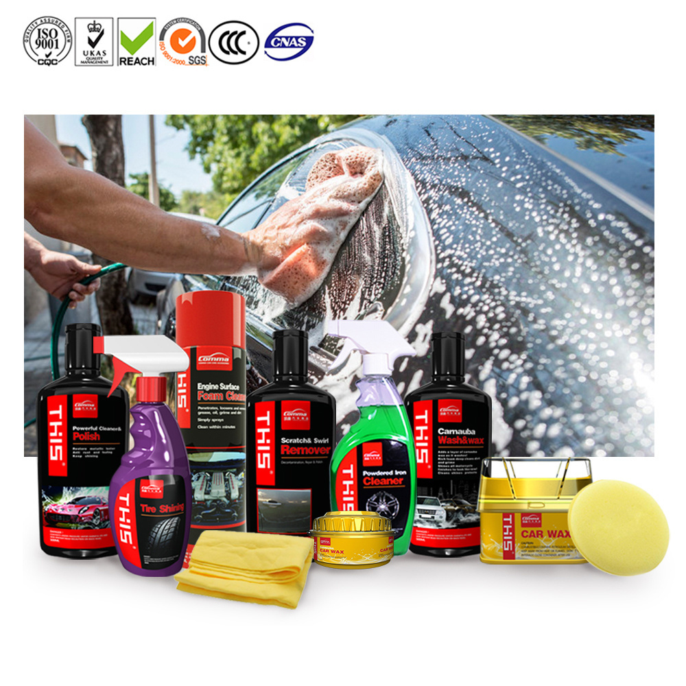 accessoire voiture scratch cleaning detailing polish car washer equipment Portable car wash supplies