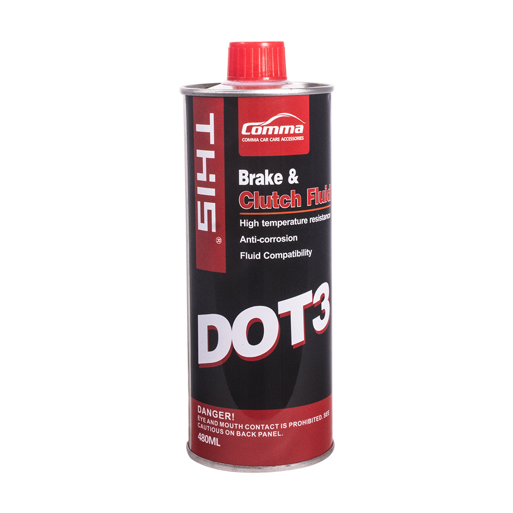 brake fluid Plastic bottle/Iron Can Heavy Duty hydraulic brake fluid dot3 Car Brake Fluid