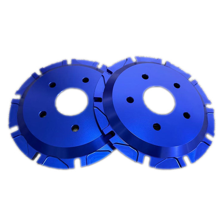 Customized center brake discs 7075 aluminum alloy material Racing level  Lightweight Bell housing  disc Hub