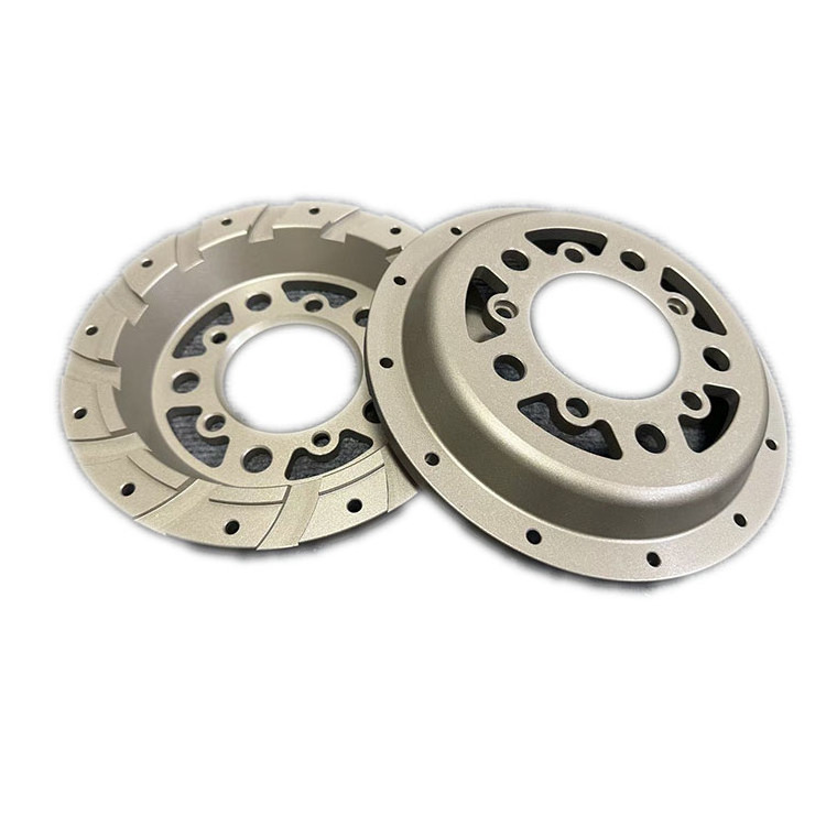 Customized center brake discs 7075 aluminum alloy material Racing level  Lightweight Bell housing  disc Hub