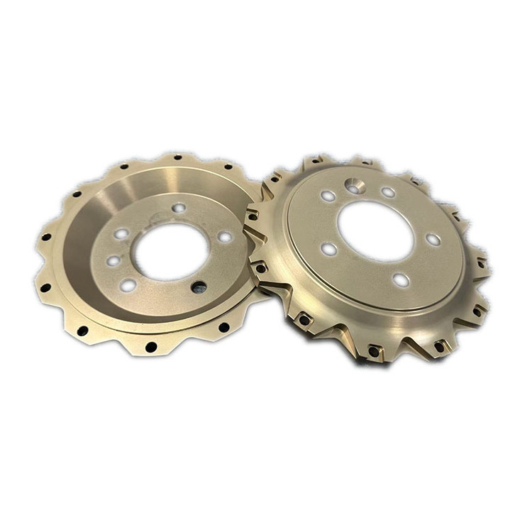 Customized center brake discs 7075 aluminum alloy material Racing level  Lightweight Bell housing  disc Hub