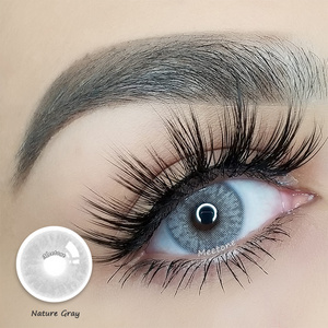 Meetone top sales Nature gray wholesale private logo luxury soft color contact lens