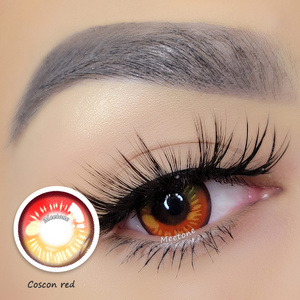 Meetone Coscon red hot sales wholesale soft private crazy contact lens