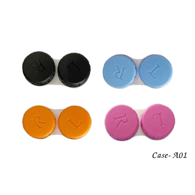 Wholesale cheap price Meetone contact lens case tweezers applicator contact lenses kit  plastic container