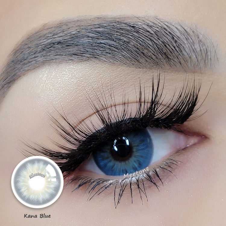 Meetone top sales Nature gray wholesale private logo luxury soft color contact lens