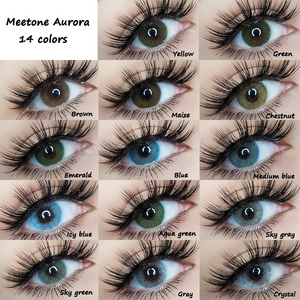 Meetone Aurora most natural hot sale soft comfortable eye contacts cheap price wholesale colored contact lenses