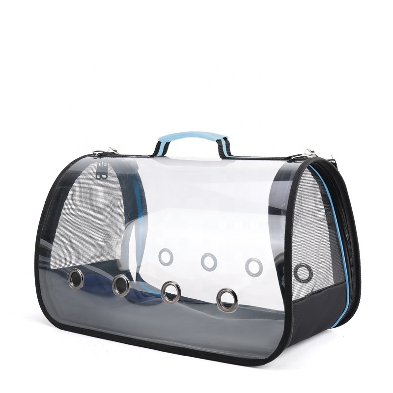 Puppy Bag easy to carry out portable transparent carrier bag multi-sided breathable pet bag