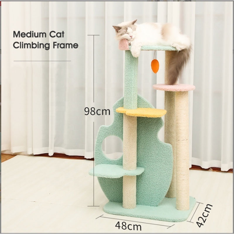 Cat climbing rack large cat scratch post cat daily necessities toy new product manufacturer direct sales M