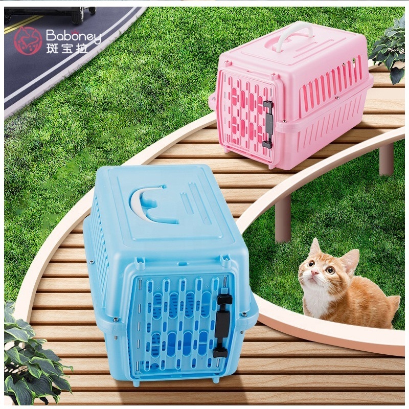 Pet kitten little dog small air consignment box car cage