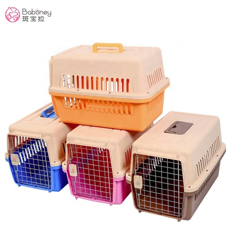 Space Cat Litter Box Snap Button Airline Approved Aize Large Dog Pet Carrier Cage