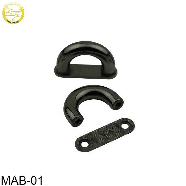 European Market hardware arch loop hooks for leather purse handbag arch bridge hardware