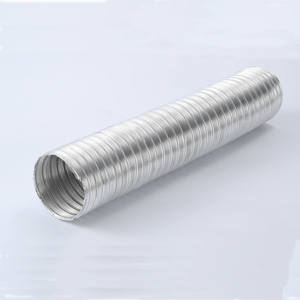 Aluminum foil composite retractable ventilation / Corrugated Pipe,PVC Flexible duct.