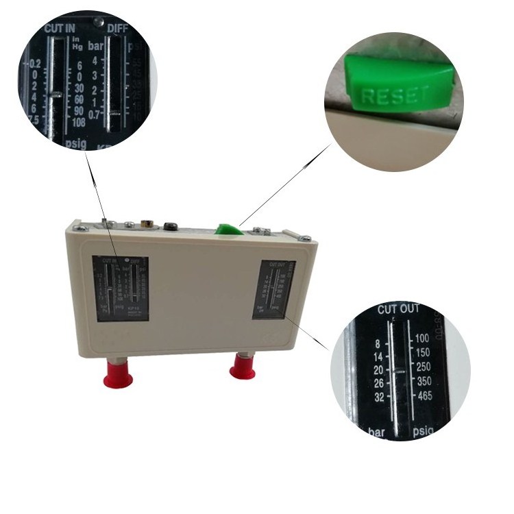 KP15 Dual pressure control switch for refrigeration/air conditioner  condensing unit,dual pressure controller