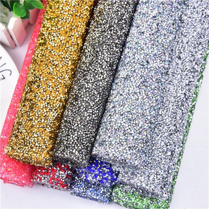 A04 wholesale hot fix bling self adhesive rhinestones clear glass rhinestone crystal sheet