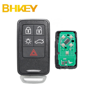 For Volvo XC60 S60 S60L V40 V60 S80 XC70 5 BTN  Remote Car Key 433Mhz ID46 Chip KR55WK49264