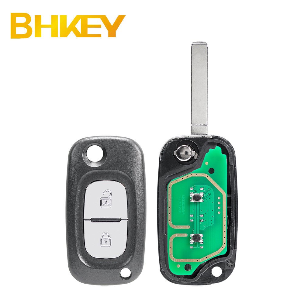 For Renault Clio III Kangoo Master Modus Twingo 2B 3B Remote Key Fob 433Mhz PCF7961 Chip