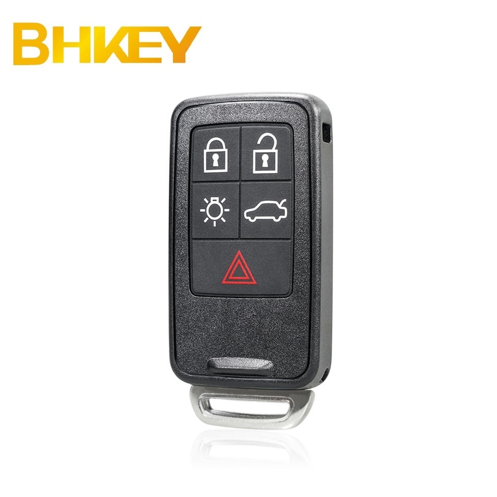 For Volvo XC60 S60 S60L V40 V60 S80 XC70 5 BTN  Remote Car Key 433Mhz ID46 Chip KR55WK49264