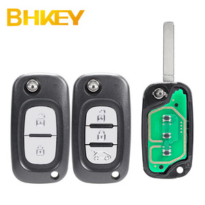 For Renault Clio III Kangoo Master Modus Twingo 2B 3B Remote Key Fob 433Mhz PCF7961 Chip