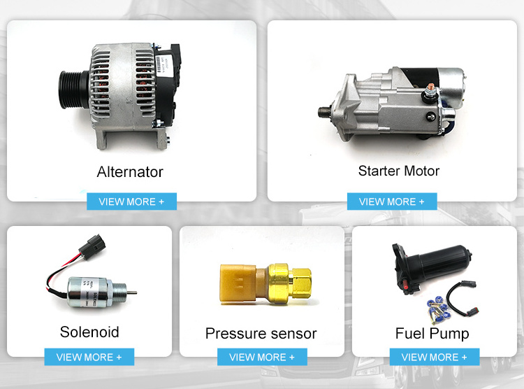 Ready To Ship Kubota Diesel Engine Stop Solenoid 12V 1753ES-12E6ULB1S1 SA-3786-12 Fuel Solenoid Shutoff Solenoid Valve