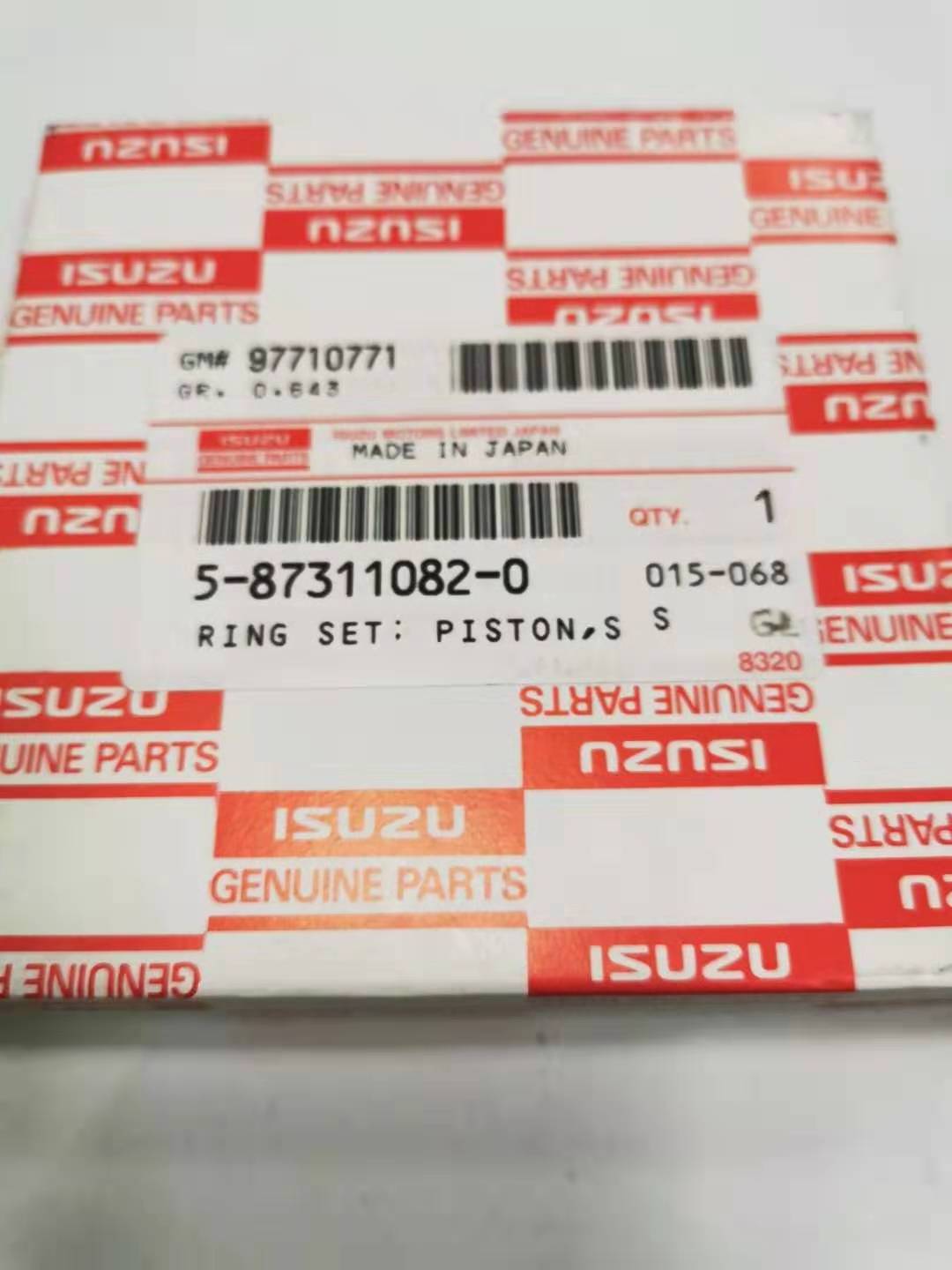 Wholesale Machinery Engine Parts Piston Ring For Isuzu Diesel Engine 4JB1 4JA1 4JJ1 4BG1 Liner Kit Ring Piston