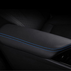 Wholesale Popular Microfiber leather car interior console armrest box cover  is suitable for CHR