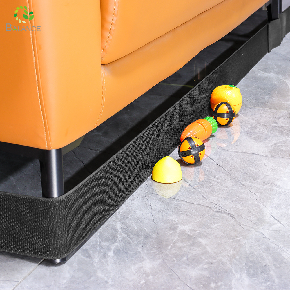 Toy Blocker Under Couch Blocker Under Sofa Adjustable Bed Blocker Under Couch Bumper for Pets Toys from Going Under Sofa