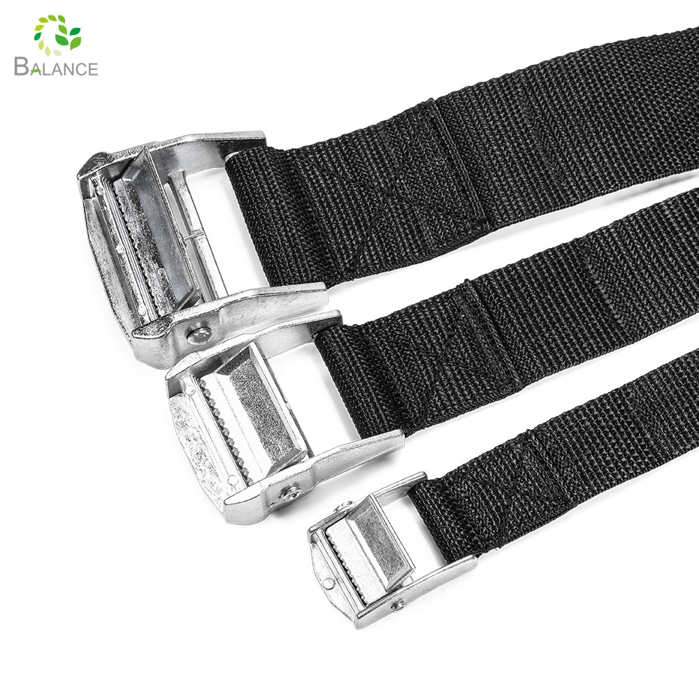 Factory Price Heavy Duty Cargo Tie-Down Straps Cam Buckle Straps for Securing Cargo, Luggage, Motorcycles