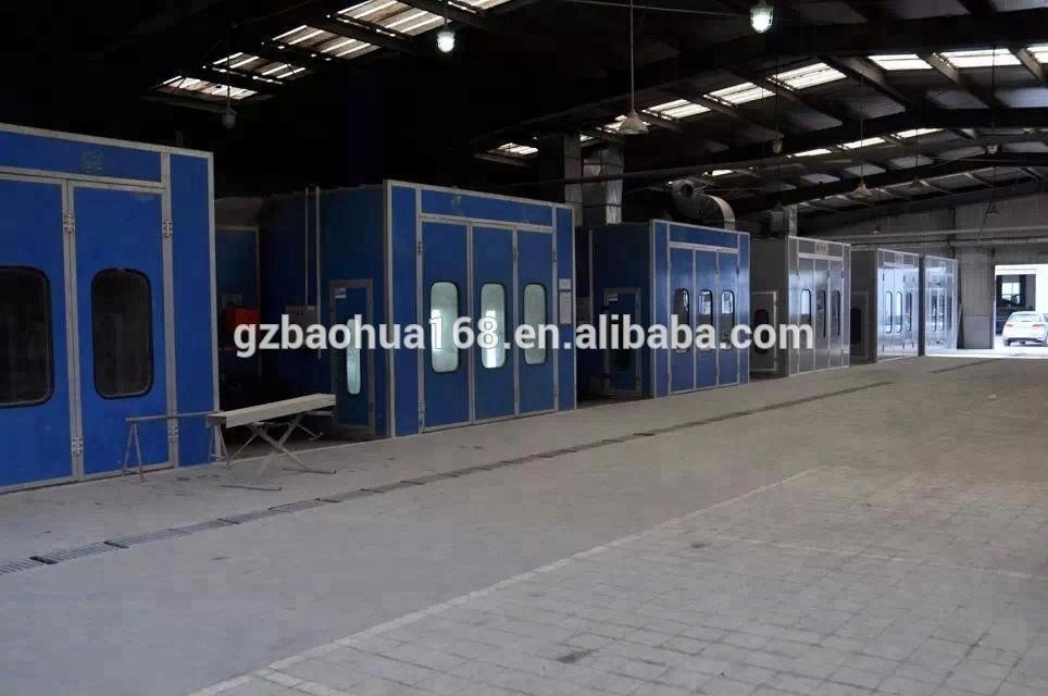 Car spray booth/Automotive paint both / car baking oven/diesel paint booth BH-8100