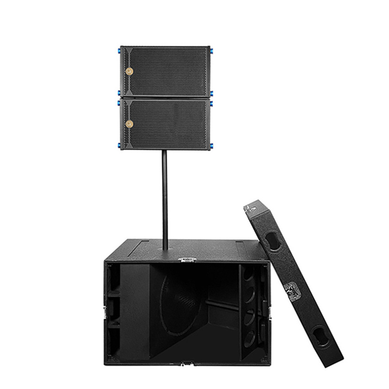 Customized design powerful sound 18 inch active subwoofer active line array column speaker powerful column speaker