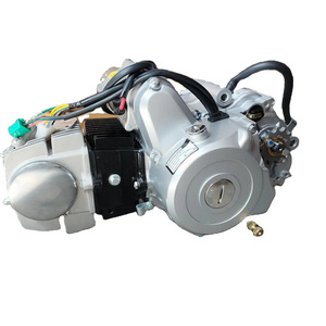 OEM best quality ATV 110CC engine with built-in reverse gear 4 stroke air cooled electric kick start engine for honda