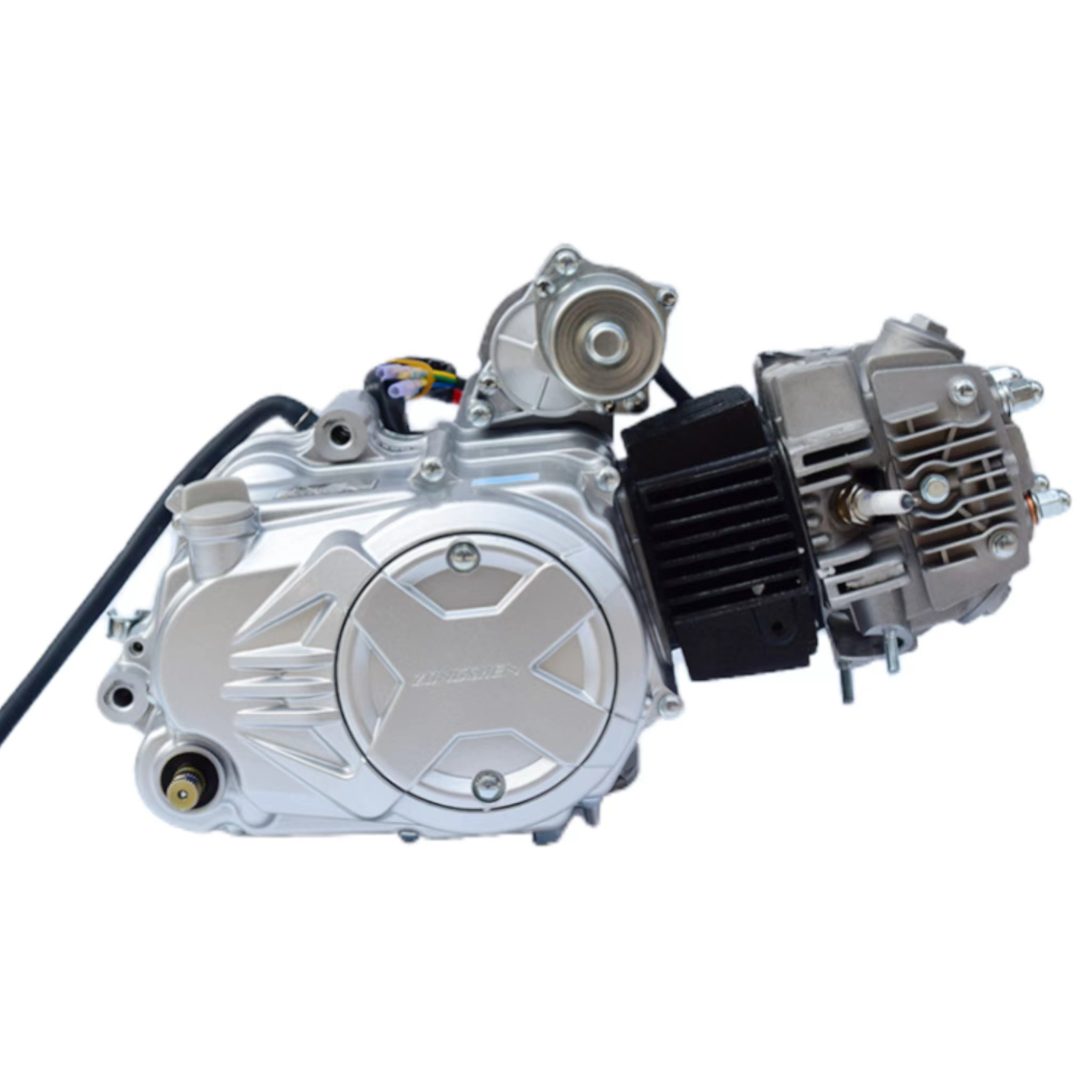 OEM Factory Store Motorcycle Horizontal Engine Zongshen 125cc, Zongshen 125cc engine for CUB curved beam tricycle