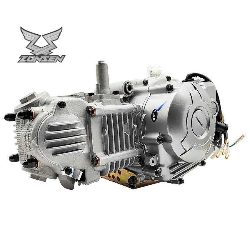 ZS1P49FMH-A zongshen JY110 YB110 horizontal SOHC 4 stroke air cooling 110cc engine with 4 gearshift for Honda Kawasaki