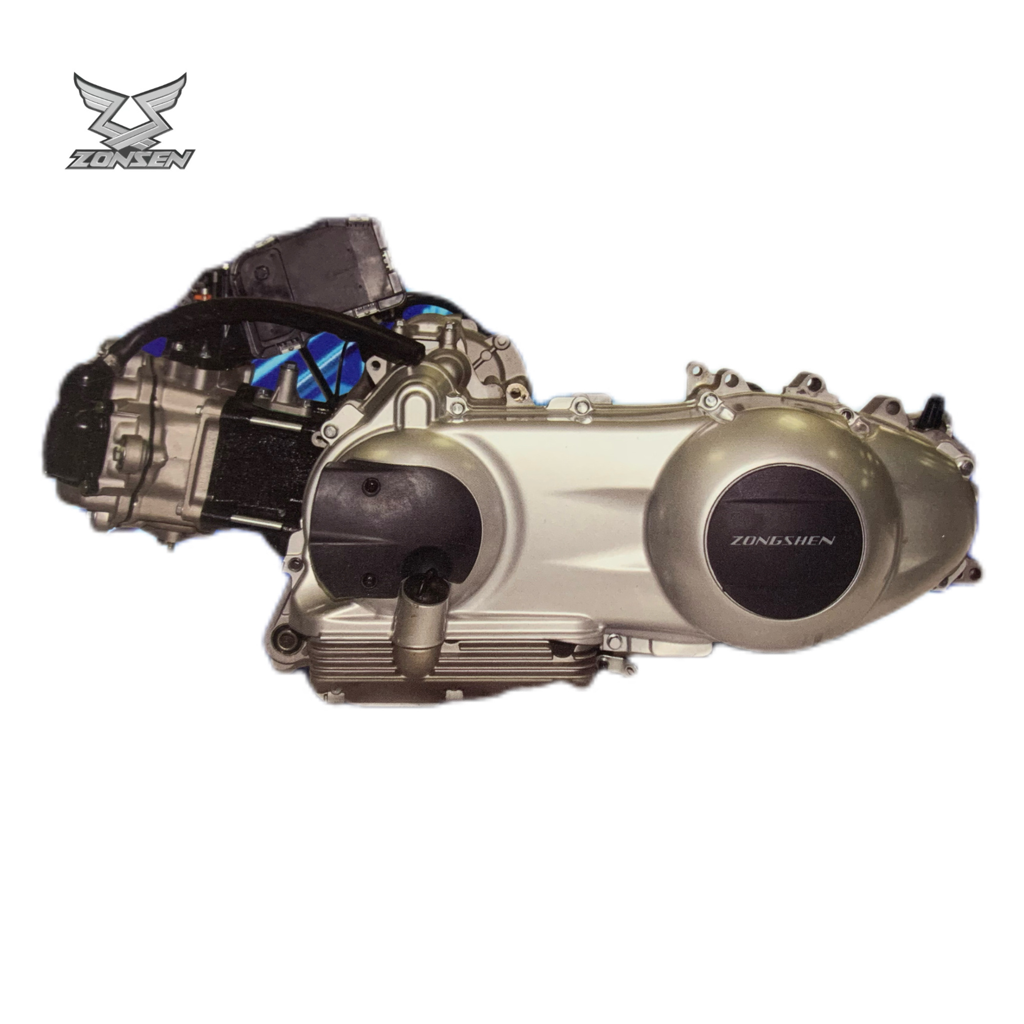 Zongshen high quality engine gy6 250cc motorcycle engine 4-stroke EFI engine assembly for 250cc 300  yamaha honda scooter