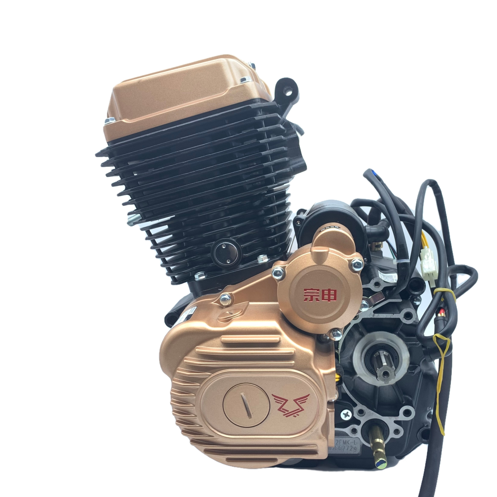 OEM Motorcycle Zongshen 175cc Air Cooled Engine 4 Stroke 5 Speed Gears Dirt Bike Quad Off-Road 2-Wheels CG175 Motor For Honda