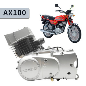 lifan motorcycle 100cc engine 2 stroke manual clutch kick start CDI motor de motociclet 100cc AX100 engine for suzuki