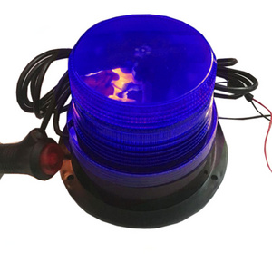 5 Inches 40W Blue Red Amber Strobe Beacon Light Rotating Flashing Warning Light For Forklift Ambulance Car Truck Bus