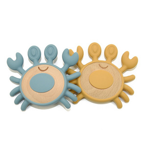 Hot Selling Silicone Animal Version Chew Music Food-grade Silicone Soothes The Baby Bite Glue Tooth Grinding Stick