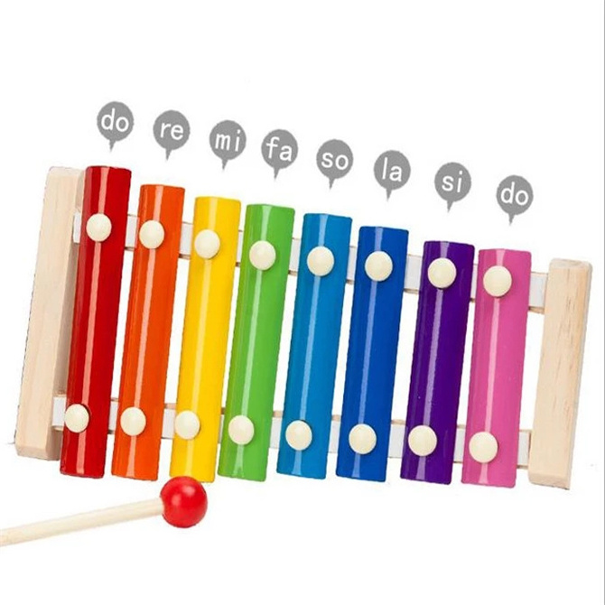 Baby Music Instrument Toy Wooden Xylophone Children Kids Musical Funny Toys for Baby Girls Educational Toys Gifts Baby Xylophone