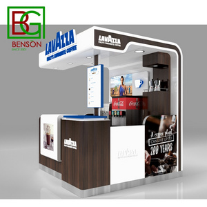 Latest Wholesales Cafe Kiosk Coffee Kiosk Design In Mall High Quality Food Kiosk In Mall