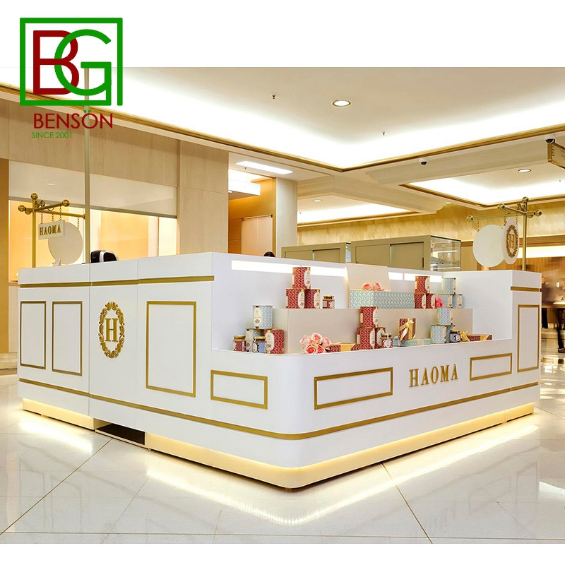 Professional Design Gift Showcase Display Present Mall Kiosk Ideas Modern Style Souvenir Kiosk Mall Ideas