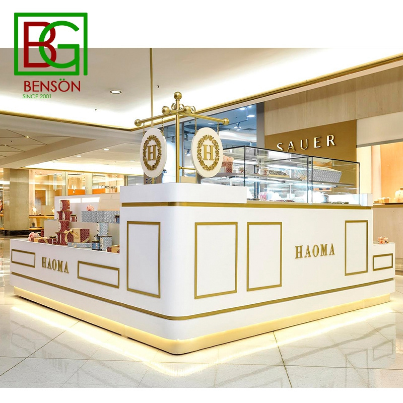 Professional Design Gift Showcase Display Present Mall Kiosk Ideas Modern Style Souvenir Kiosk Mall Ideas