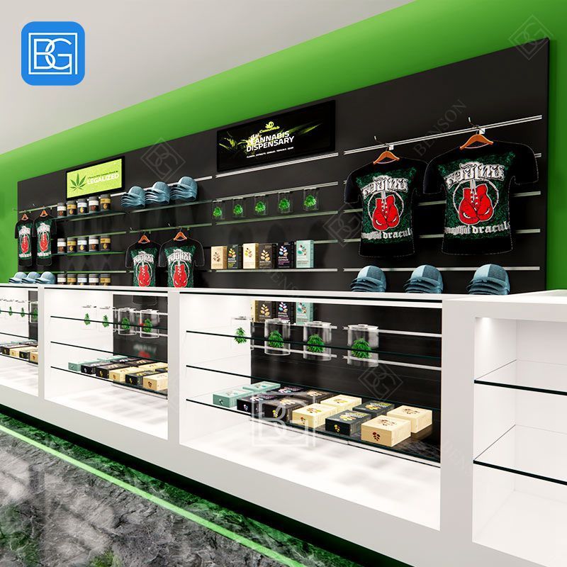 Custom Counter Top Display Glass Vitrine Display Case Smoke Shop Cigar Rollers Cigarette Stand For Shop