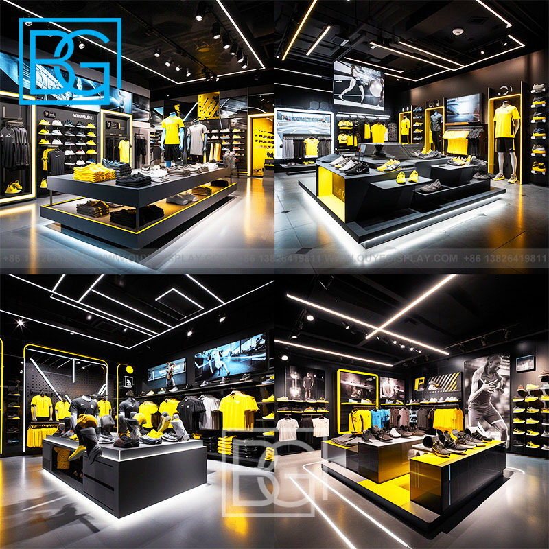 Customized Design Shop Layout Clothing Shop Fitting And Display Retail Clothing Display Clothing Shop Interior Design