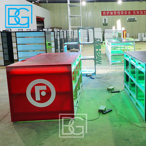 Modular Expo Storage Recyclable Exhibits Advertising Trade Show Food Booth Expo Stand Tradeshow Display Booth For Display